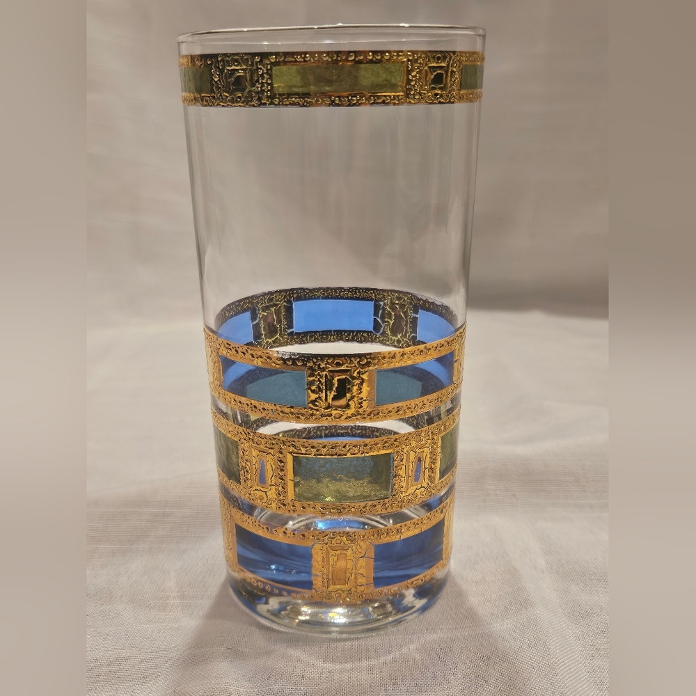 Single VINTAGE Culver 22K Empress Highball Glass